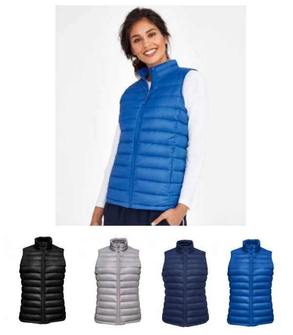 Sol's 02890 Ladies Wilson Lightweight Padded Bodywarmers